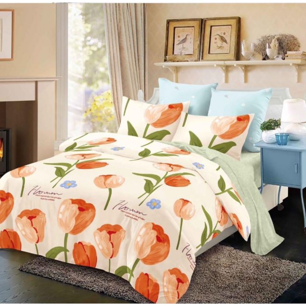 Lenjerie de pat FINET pentru 2 persoane, 6 piese, 230cm x 250cm, C-619