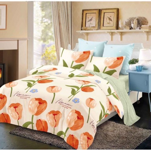 Lenjerie de pat FINET pentru 2 persoane, 6 piese, 230cm x 250cm, C-619