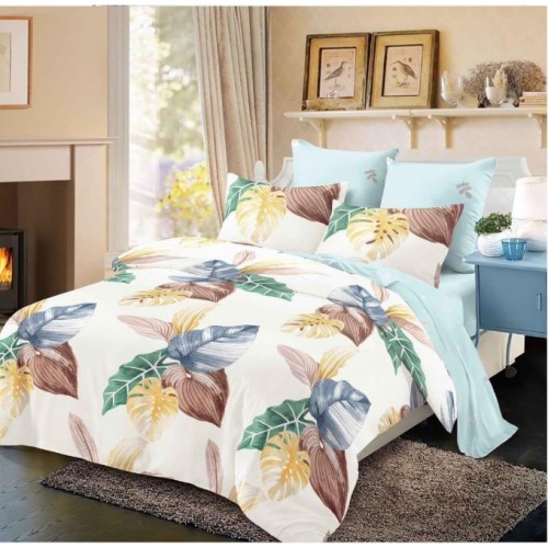 Lenjerie de pat FINET pentru 2 persoane, 6 piese, 230cm x 250cm, C-618