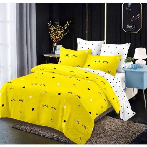 Lenjerie de pat FINET pentru 2 persoane, 6 piese, 230cm x 250cm, C-645