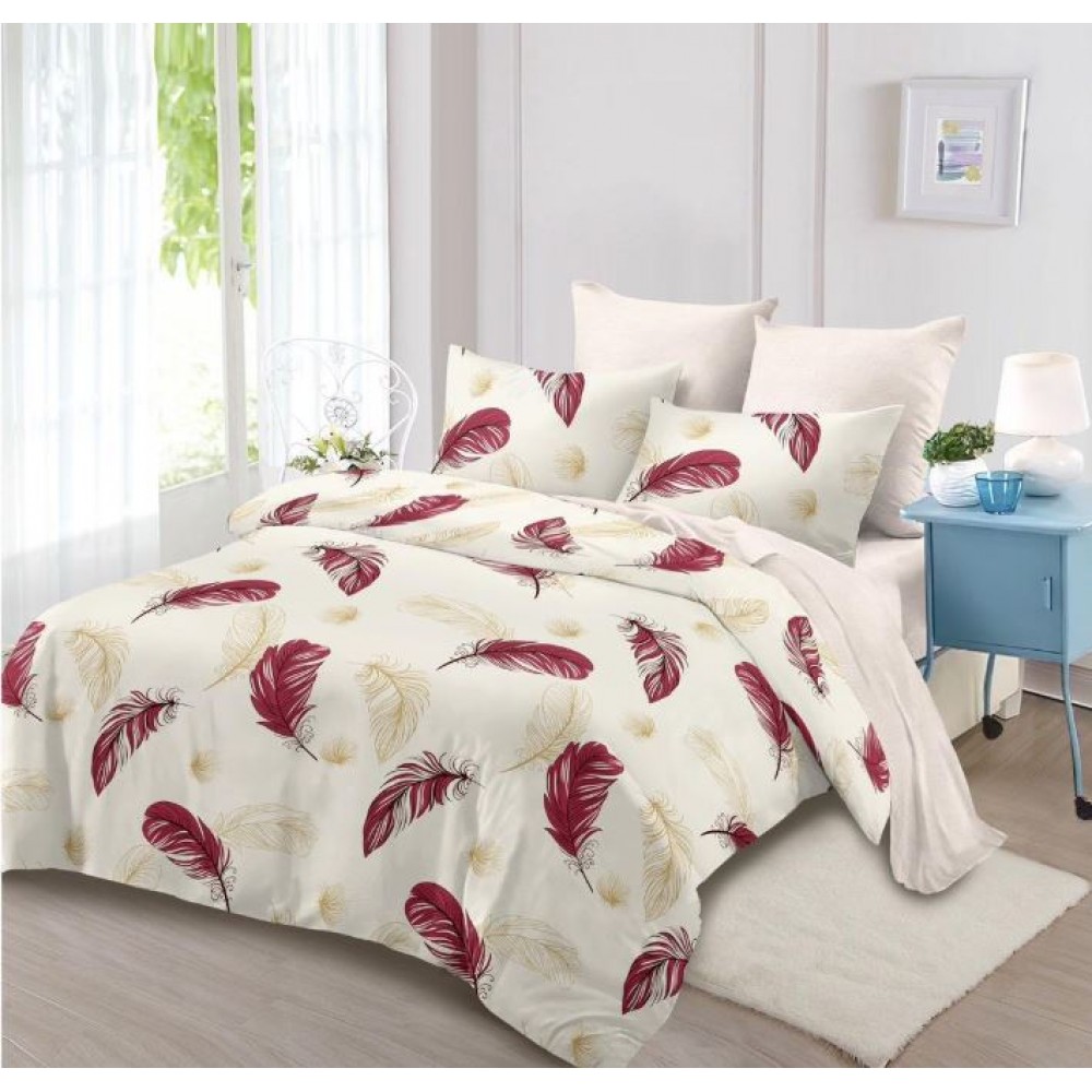 Lenjerie de pat FINET pentru 2 persoane, 6 piese, 230cm x 250cm, C-729