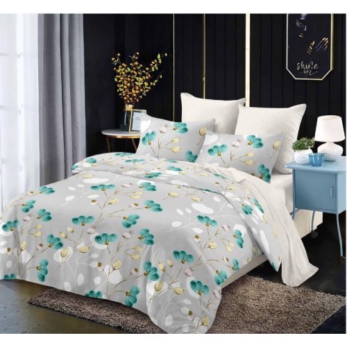 Lenjerie de pat FINET pentru 2 persoane, 6 piese, 230cm x 250cm, C-606