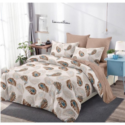 Lenjerie de pat FINET pentru 2 persoane, 6 piese, 230cm x 250cm, C-776