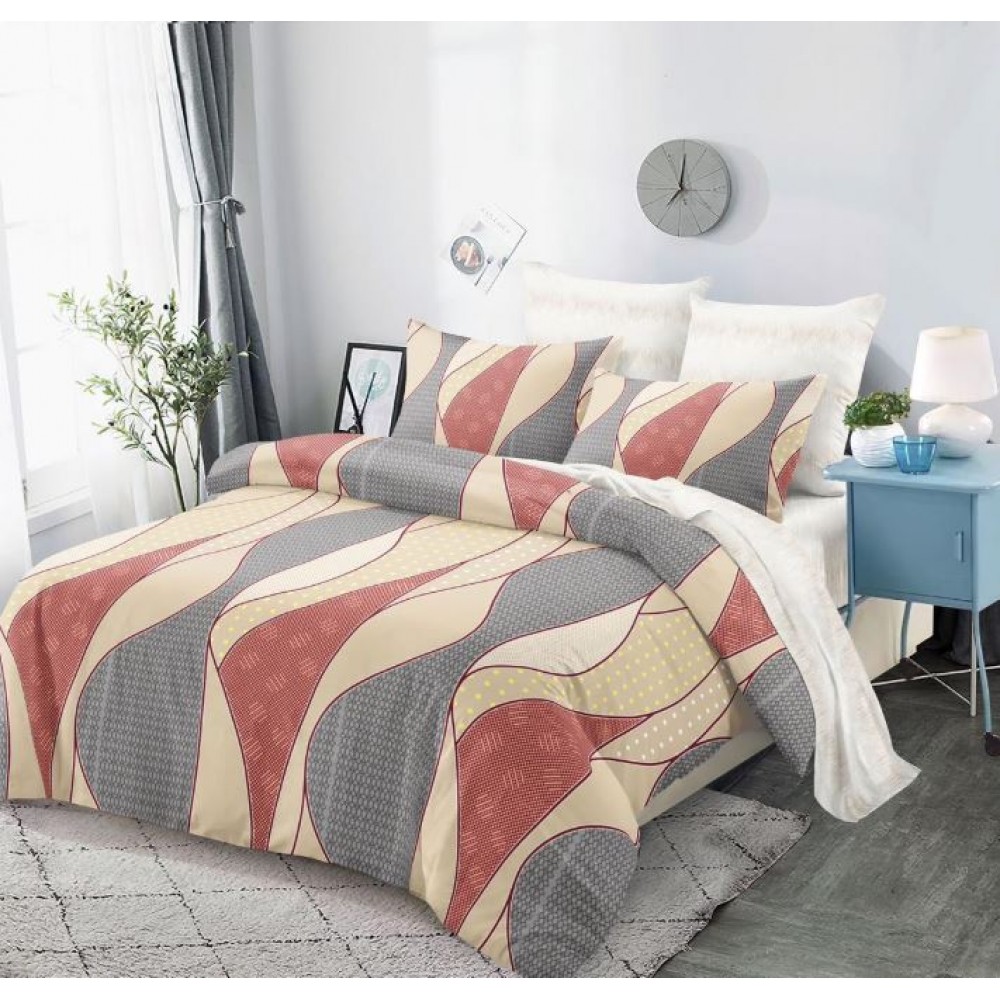 Lenjerie de pat FINET pentru 2 persoane, 6 piese, 230cm x 250cm, C-609