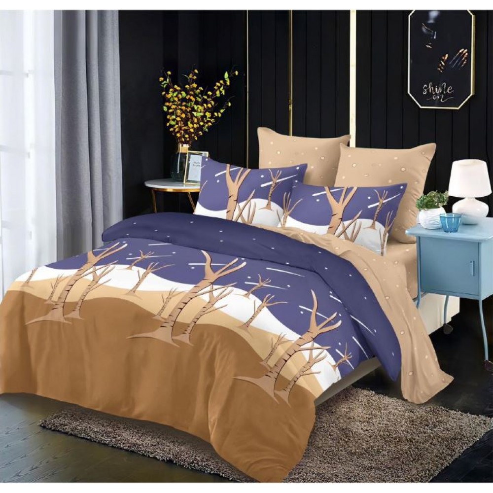 Lenjerie de pat FINET pentru 2 persoane, 6 piese, 230cm x 250cm, C-656