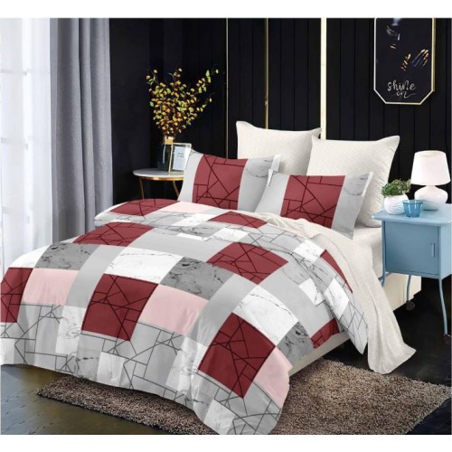 Lenjerie de pat FINET pentru 2 persoane, 6 piese, 230cm x 250cm, C-604