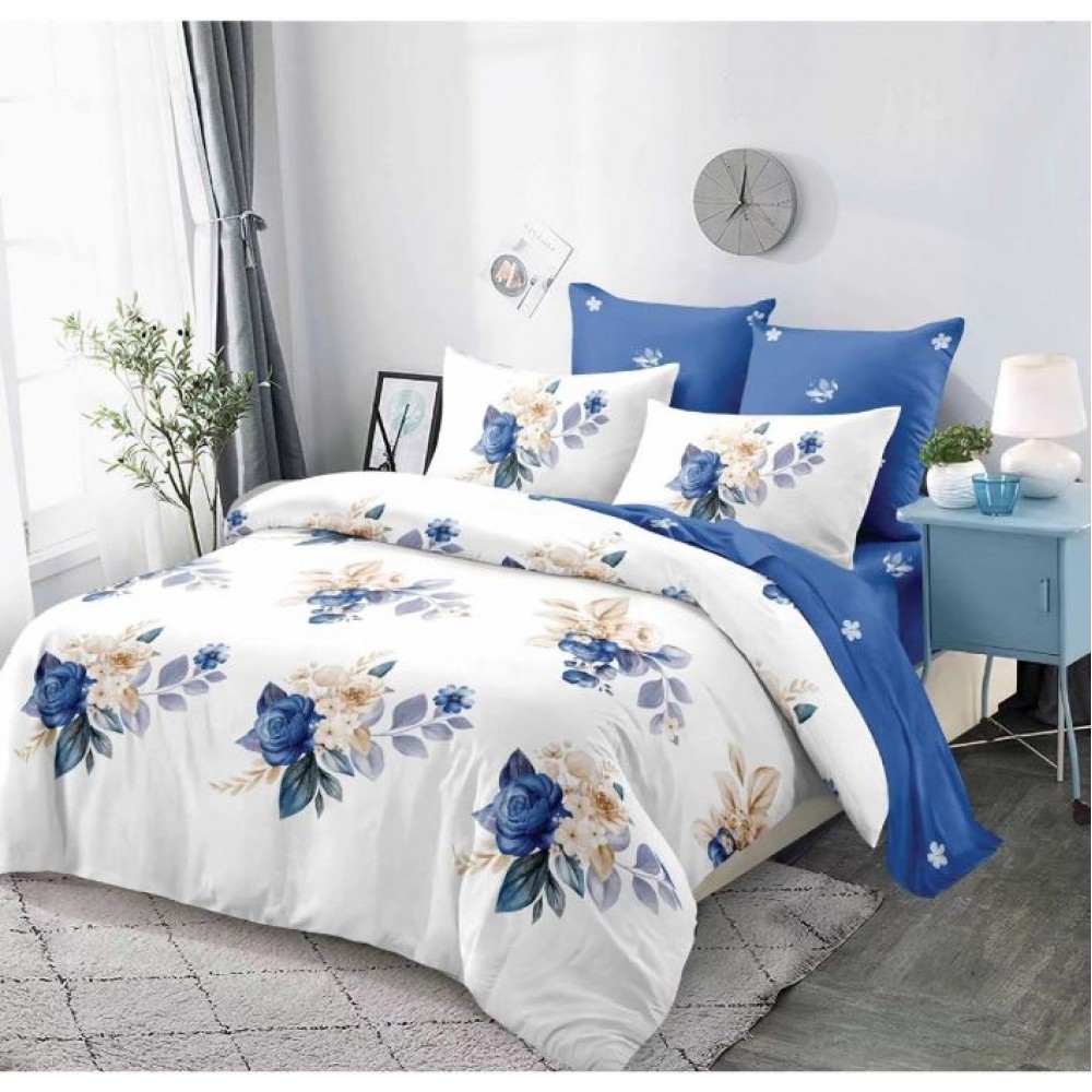 Lenjerie de pat FINET pentru 2 persoane, 6 piese, 230cm x 250cm, C-769