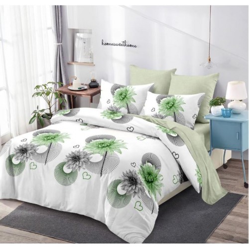 Lenjerie de pat FINET pentru 2 persoane, 6 piese, 230cm x 250cm, C-767