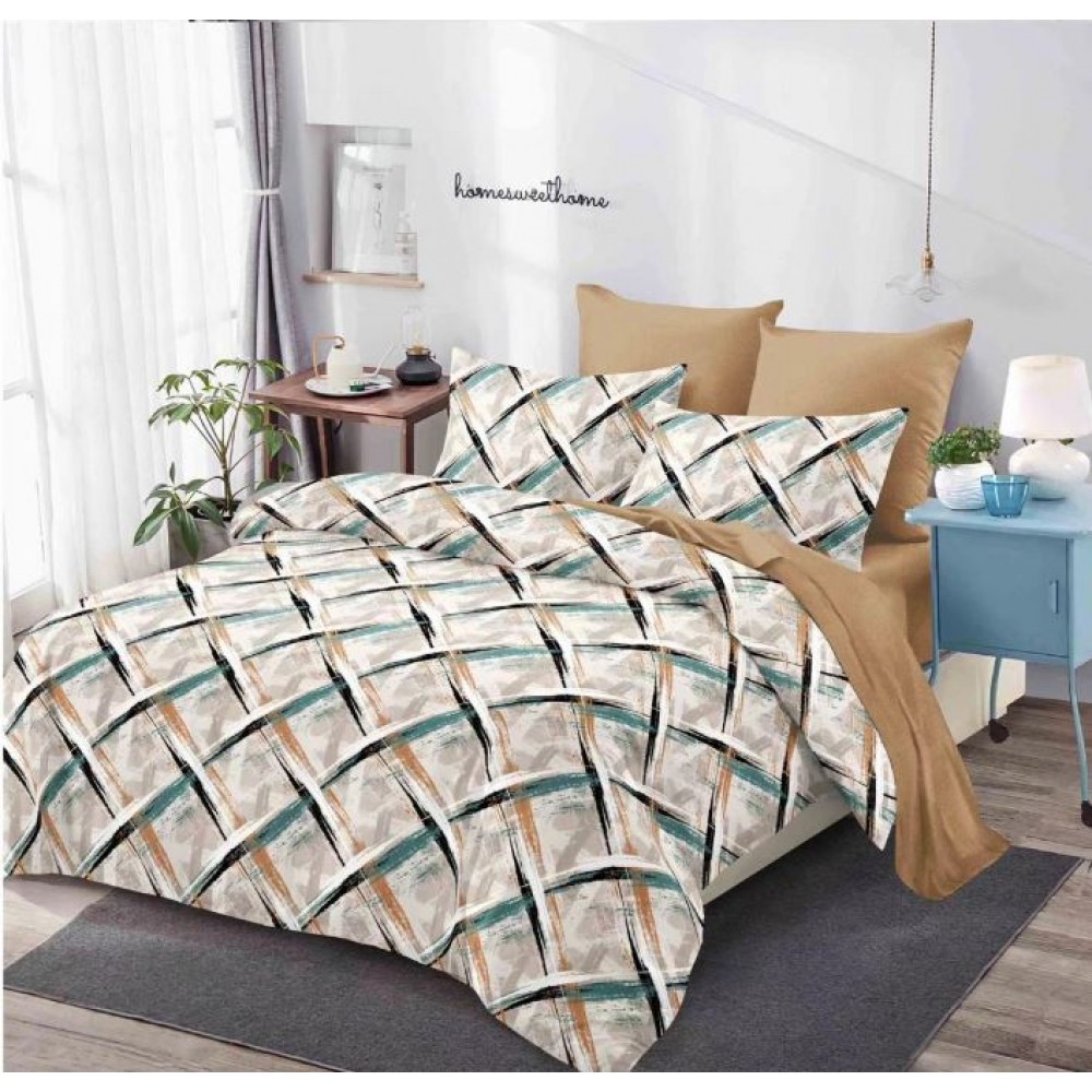 Lenjerie de pat FINET pentru 2 persoane, 6 piese, 230cm x 250cm, C-749