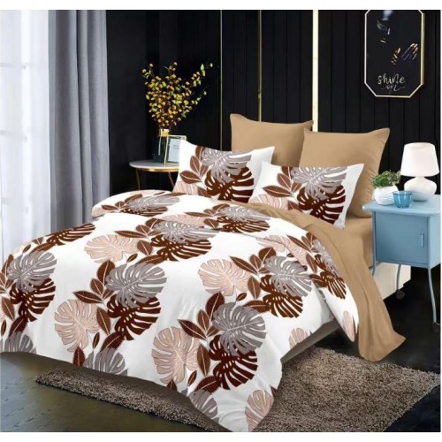 Lenjerie de pat FINET pentru 2 persoane, 6 piese, 230cm x 250cm, C-740