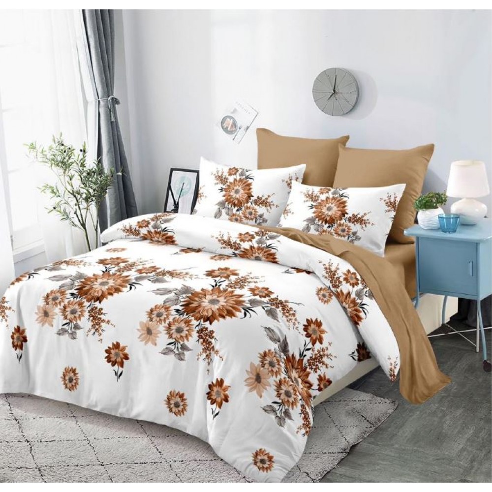 Lenjerie de pat FINET pentru 2 persoane, 6 piese, 230cm x 250cm, C-738