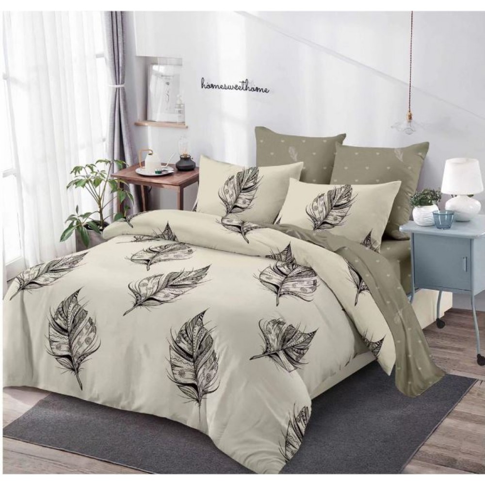 Lenjerie de pat FINET pentru 2 persoane, 6 piese, 230cm x 250cm, C-782