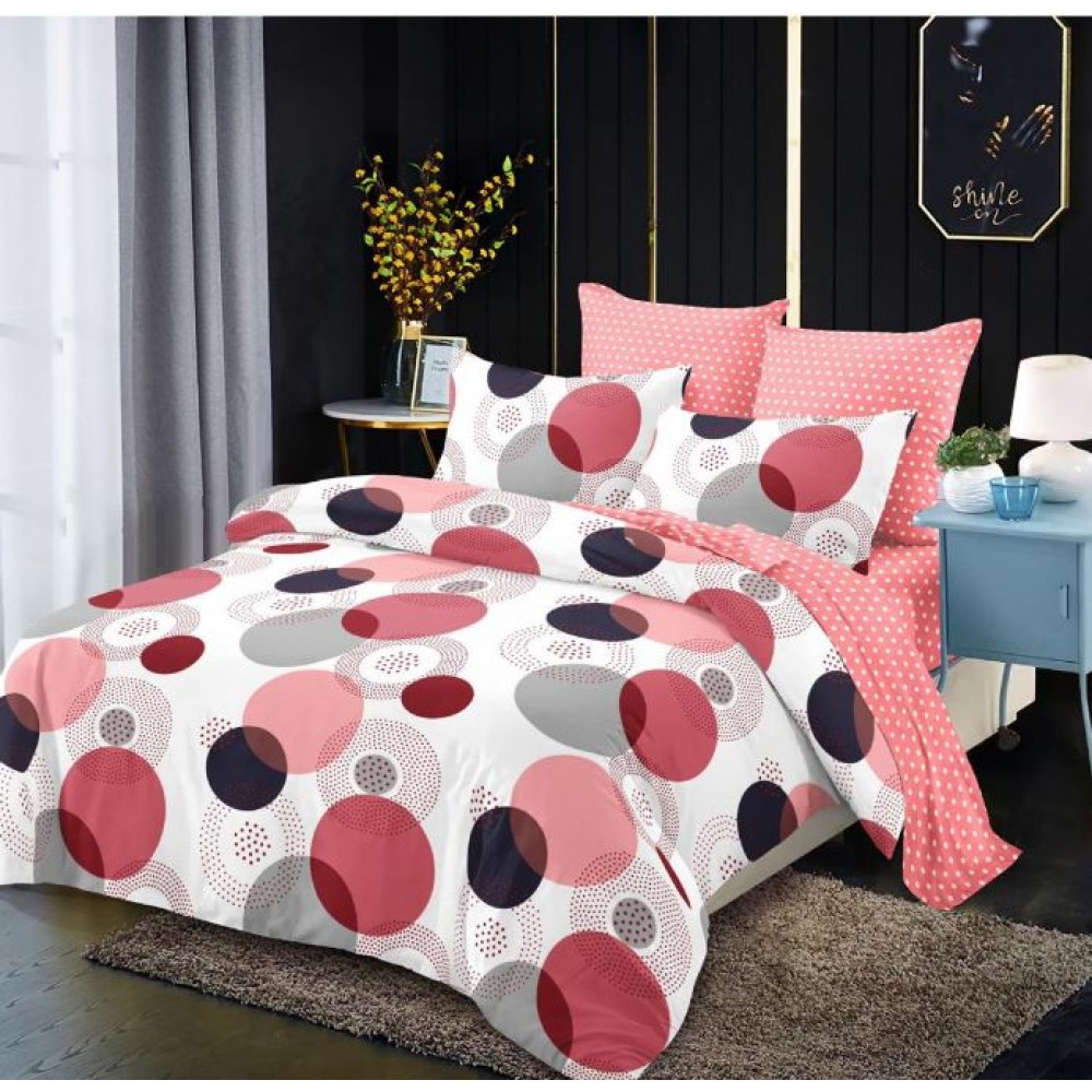 Lenjerie de pat FINET pentru 2 persoane, 6 piese, 230cm x 250cm, C-834