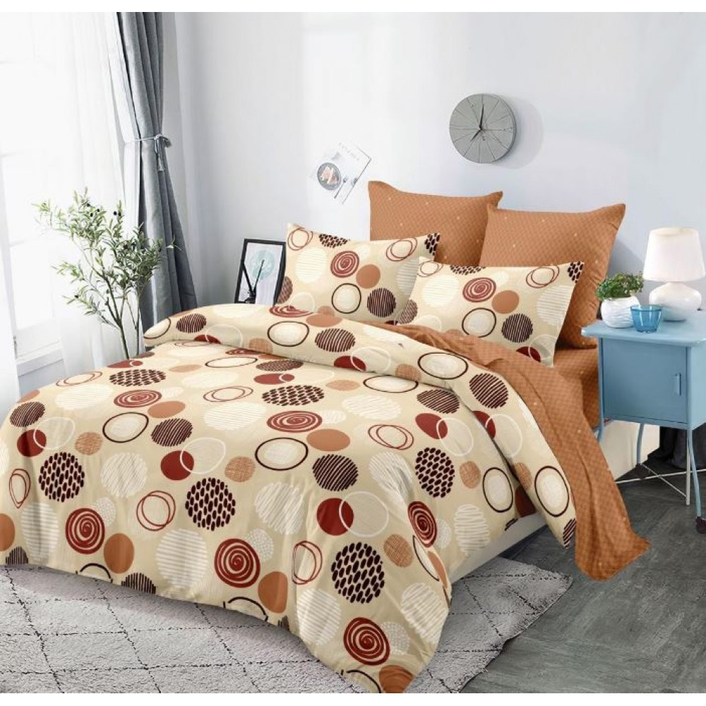 Lenjerie de pat FINET pentru 2 persoane, 6 piese, 230cm x 250cm, C-831
