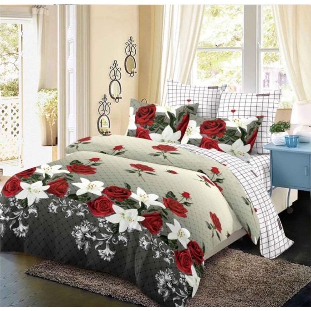 Lenjerie de pat FINET pentru 2 persoane, 6 piese, 230cm x 250cm, C-683