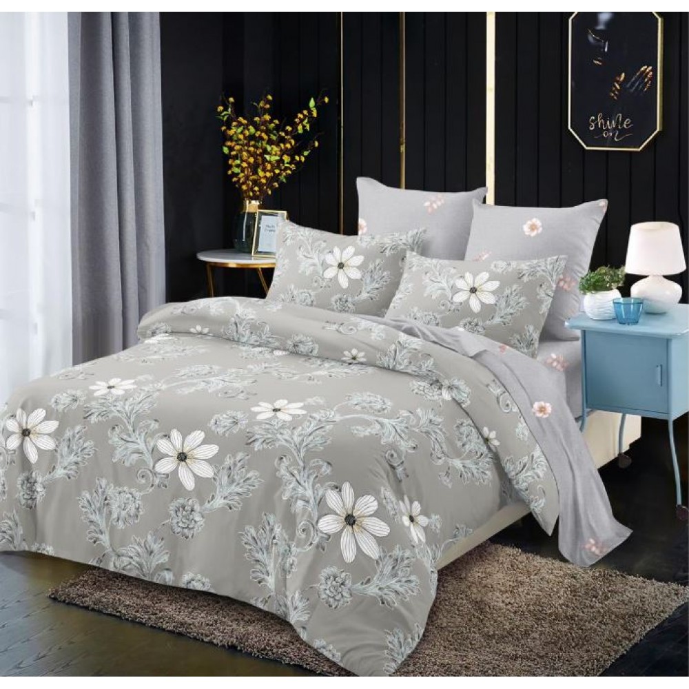 Lenjerie de pat FINET pentru 2 persoane, 6 piese, 230cm x 250cm, C-662