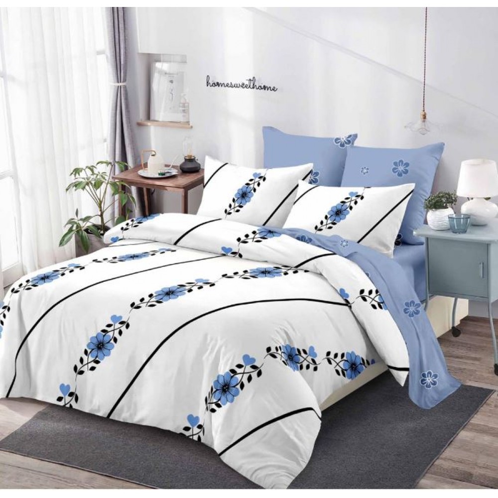 Lenjerie de pat FINET pentru 2 persoane, 6 piese, 230cm x 250cm, C-817
