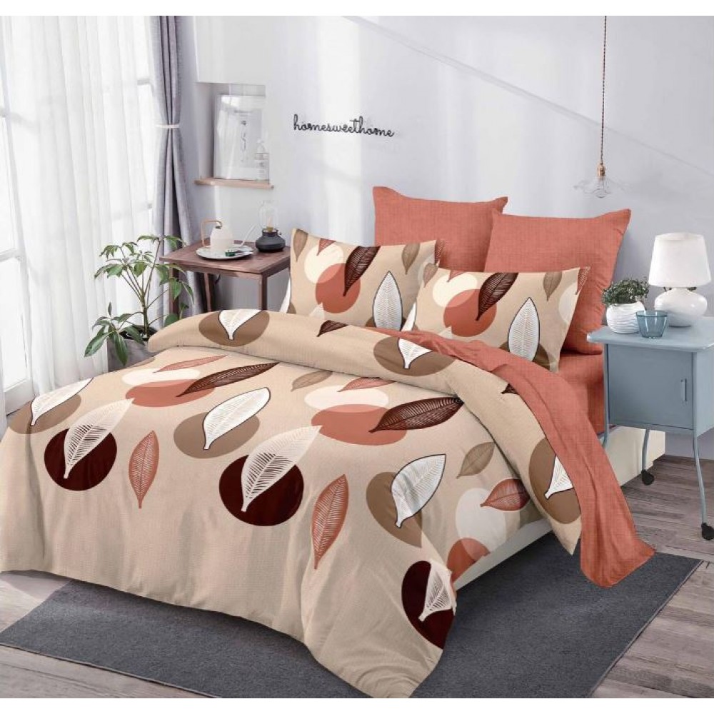 Lenjerie de pat FINET pentru 2 persoane, 6 piese, 230cm x 250cm, C-804