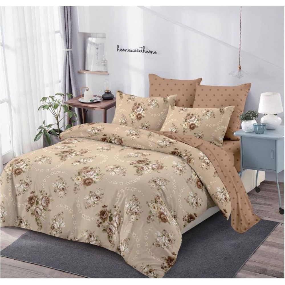 Lenjerie de pat FINET pentru 2 persoane, 6 piese, 230cm x 250cm, C-802