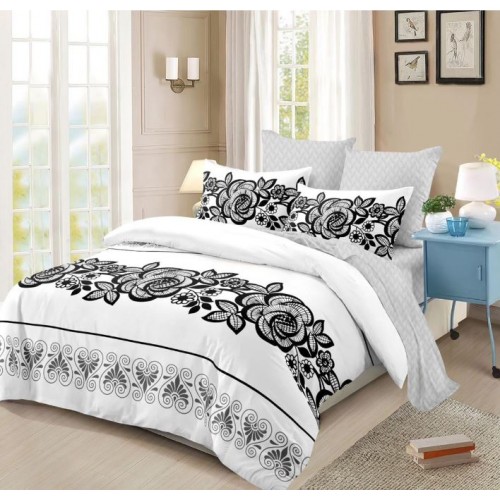 Lenjerie de pat FINET pentru 2 persoane, 6 piese, 230cm x 250cm, C-625