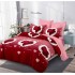 Lenjerie de pat FINET pentru 2 persoane, 6 piese, Cu Elastic 180cm x 200cm, B-673