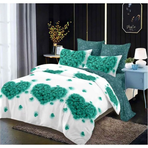 Lenjerie de pat FINET pentru 2 persoane, 6 piese, 230cm x 250cm, C-848