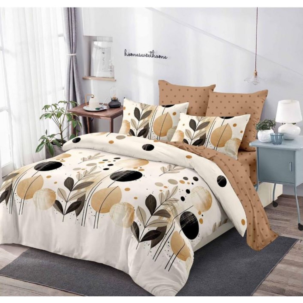 Lenjerie de pat FINET pentru 2 persoane, 6 piese, 230cm x 250cm, C-808