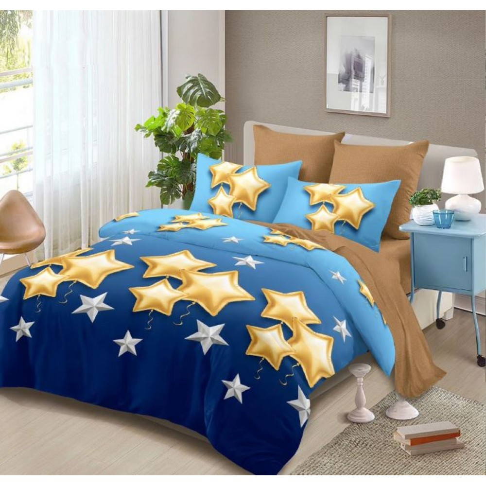 Lenjerie de pat FINET pentru 2 persoane, 6 piese, 230cm x 250cm, C-856