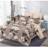 Lenjerie de pat FINET pentru 2 persoane, 6 piese, Cu Elastic 180cm x 200cm, B-657