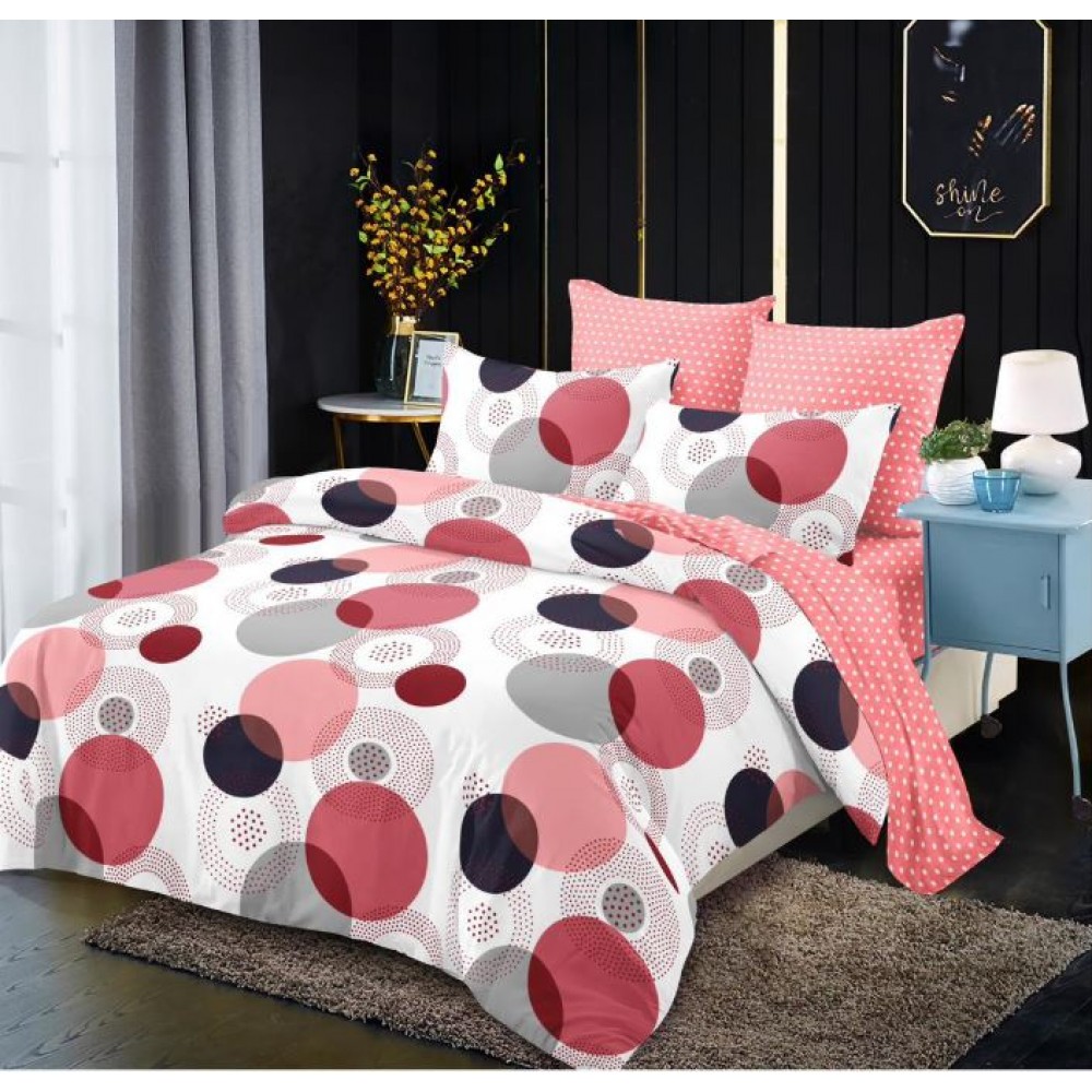 Lenjerie de pat FINET pentru 2 persoane, 6 piese, 230cm x 250cm, C-834