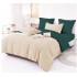 Lenjerie Pat Dublu din Finet 6 Piese, Uni, Bicolor, 230x250cm, E-5