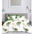 Lenjerie de pat, Imprimeu Exotic, 4 Piese, 2 persoane, 230x250cm, 100% Bumbac, BM-20