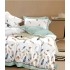 Lenjerie de pat, Imprimeu Exotic, 4 Piese, 2 persoane, 230x250cm, 100% Bumbac, BM-27