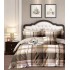 Lenjerie de pat, Imprimeu Exotic, 4 Piese, 2 persoane, 230x250cm, 100% Bumbac, BM-29