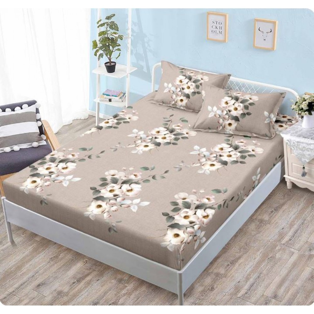 Husa cu elastic Finet, 160x200cm + 2 fete de perna, H-132