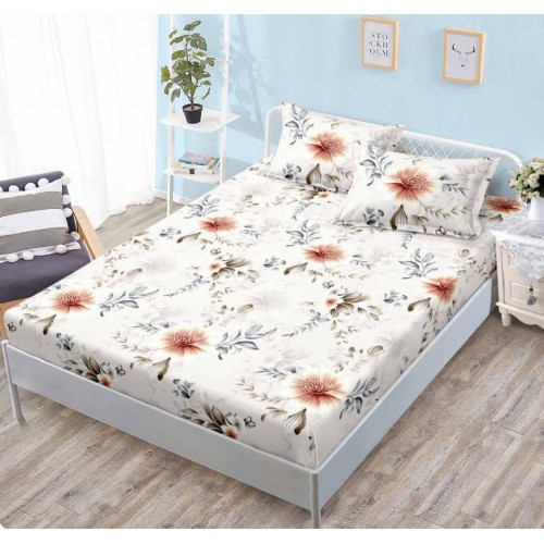 Husa cu elastic Finet, 160x200cm + 2 fete de perna, H-130