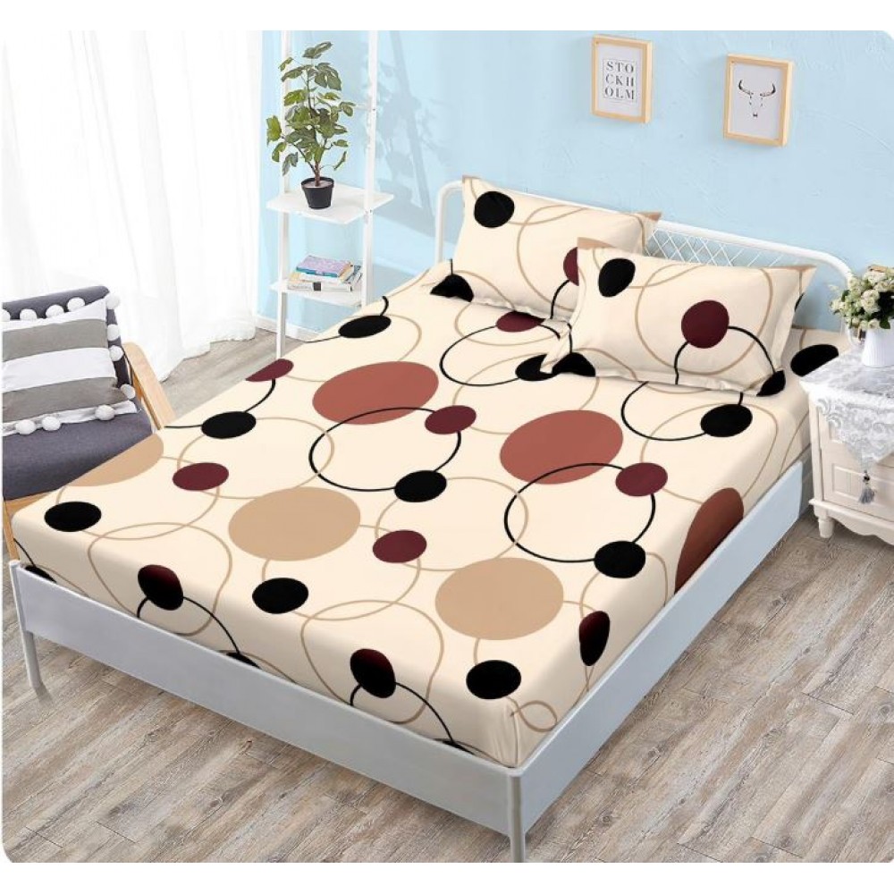 Husa cu elastic Finet, 160x200cm + 2 fete de perna, H-143