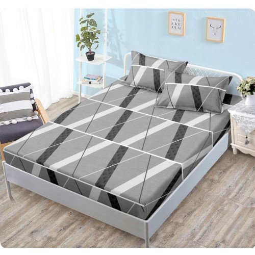 Husa cu elastic Finet, 160x200cm + 2 fete de perna, H-141