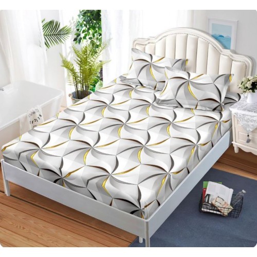 Husa cu elastic Finet, 160x200cm + 2 fete de perna, H-11