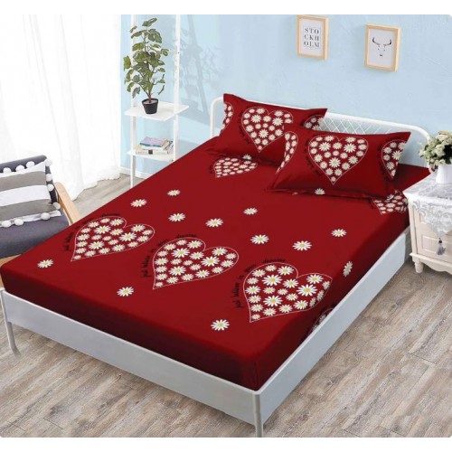 Husa cu elastic Finet, 160x200cm + 2 fete de perna, H-61