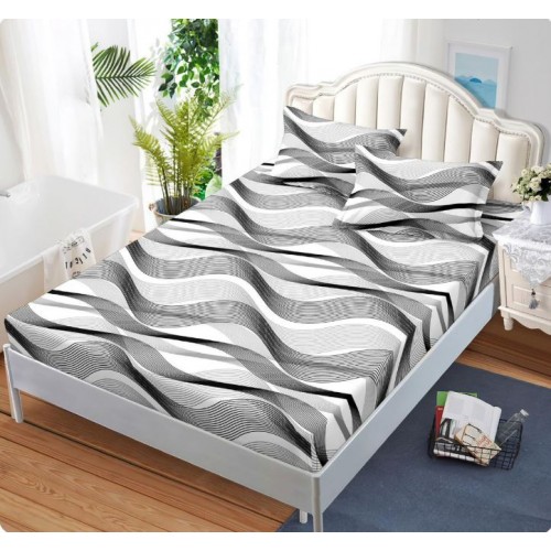 Husa cu elastic Finet, 160x200cm + 2 fete de perna, H-123