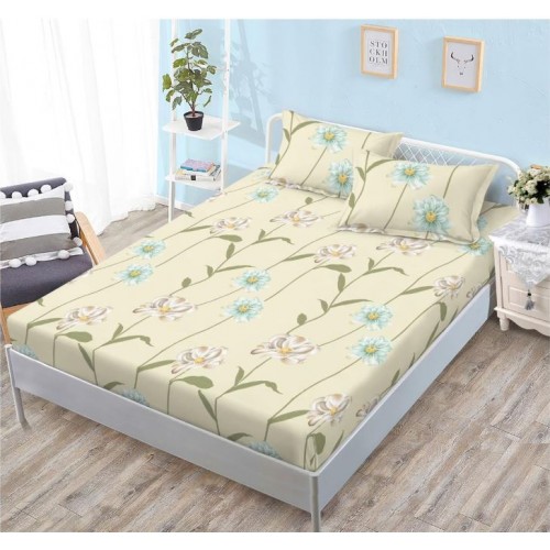 Husa cu elastic Finet, 160x200cm + 2 fete de perna, H-138