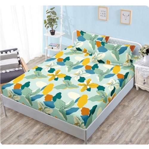 Husa cu elastic Finet, 160x200cm + 2 fete de perna, H-87