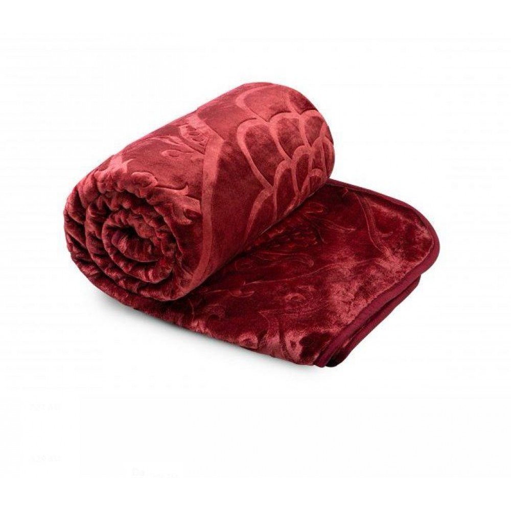 Patura grosa grofata, dimensiune 160x200CM , pentru pat de 1 persoana, PT-06