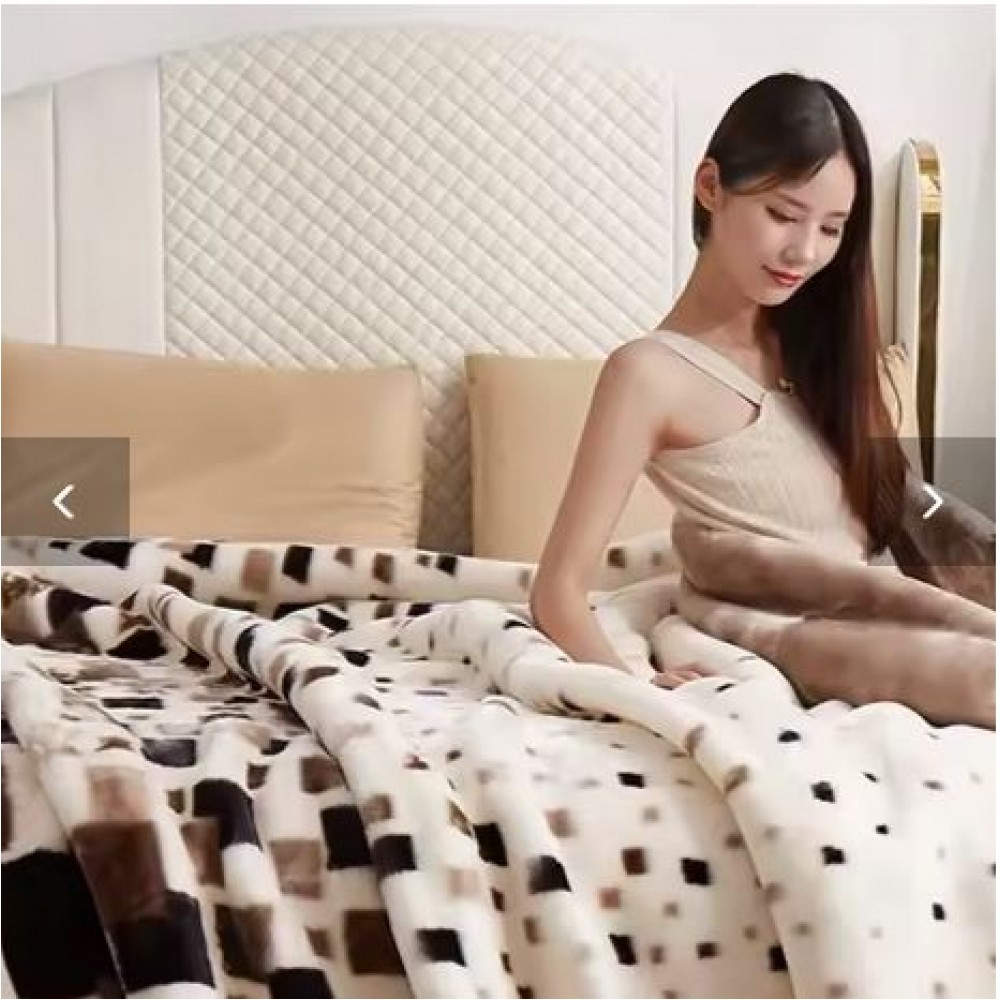 Patura Cocolino dubla si pufoasa perfecta pentru sezonul rece 220 x 240 cm, PTR-10