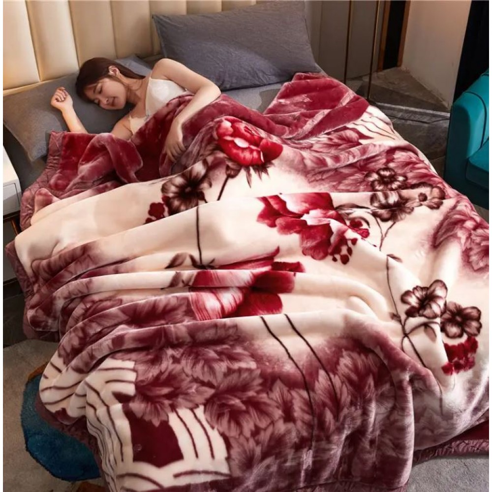 Patura Cocolino dubla si pufoasa perfecta pentru sezonul rece 220 x 240 cm, PTR-12