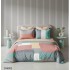 Set Lenjerie Eleganta , Finet, imprimat digital, pentru 2 persoane, 6 piese, Cearceaf de pat cu elastic 180x200 cm, Cearceaf pilota 200x230 cm, 2 fete perna 70x70 cm, 2 fete perna 55x80 cm, SY-6002