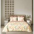 Set Lenjerie Eleganta , Finet, imprimat digital, pentru 2 persoane, 6 piese, Cearceaf de pat cu elastic 180x200 cm, Cearceaf pilota 200x230 cm, 2 fete perna 70x70 cm, 2 fete perna 55x80 cm, SY-6008
