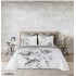 Set Lenjerie Eleganta , Finet, imprimat digital, pentru 2 persoane, 6 piese, Cearceaf de pat cu elastic 180x200 cm, Cearceaf pilota 200x230 cm, 2 fete perna 70x70 cm, 2 fete perna 55x80 cm, SY-6003