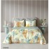 Set Lenjerie Eleganta , Finet, imprimat digital, pentru 2 persoane, 6 piese, Cearceaf de pat cu elastic 180x200 cm, Cearceaf pilota 200x230 cm, 2 fete perna 70x70 cm, 2 fete perna 55x80 cm, SY-6005